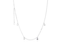 Stars Silver Necklace SPE-5595